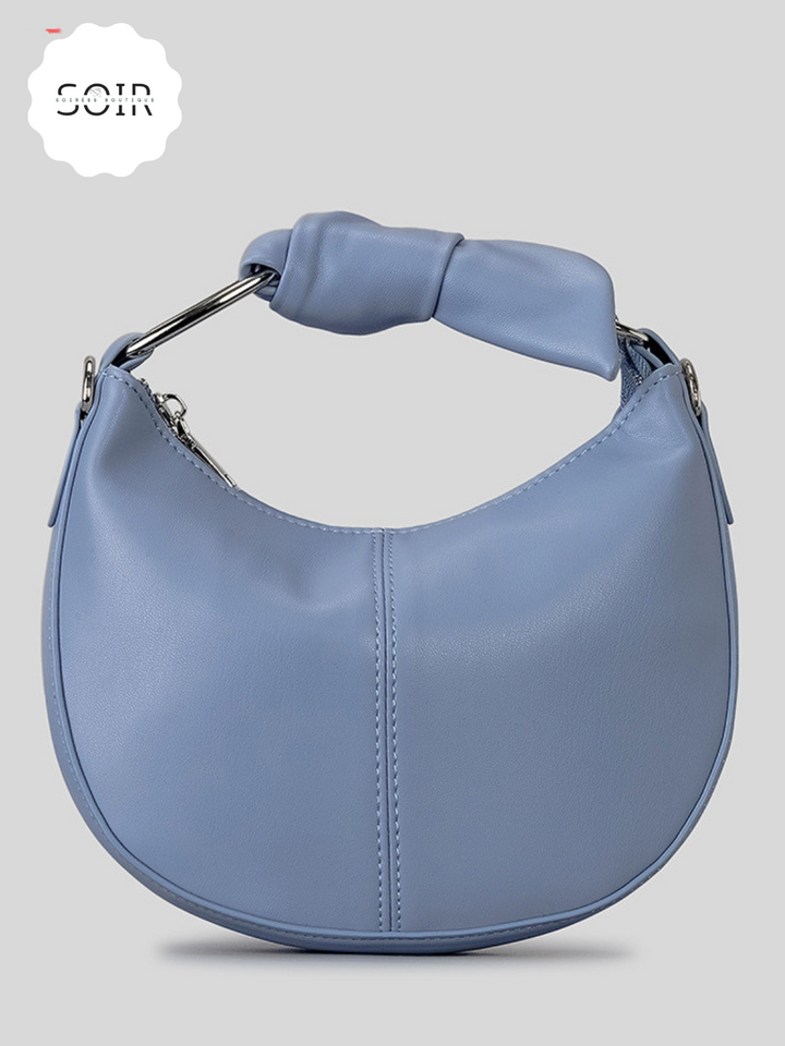 Sleek Knots Saddle Bag - Soirées Boutique
