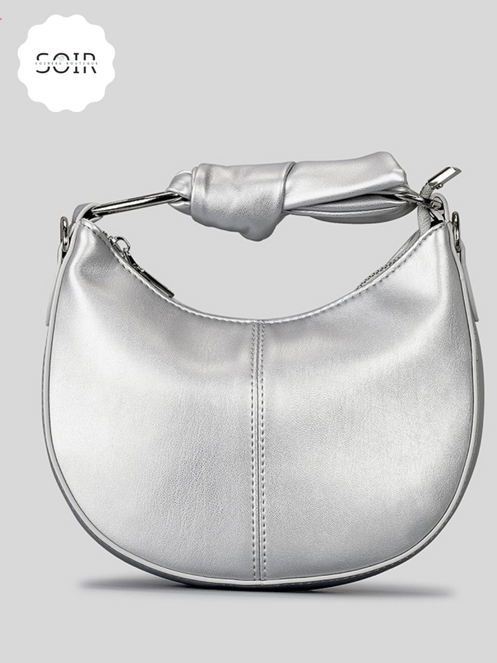 Sleek Knots Saddle Bag - Soirées Boutique