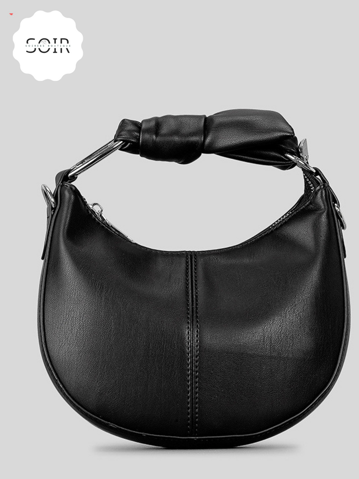 Sleek Knots Saddle Bag - Soirées Boutique