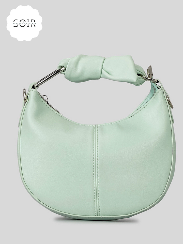 Sleek Knots Saddle Bag - Soirées Boutique