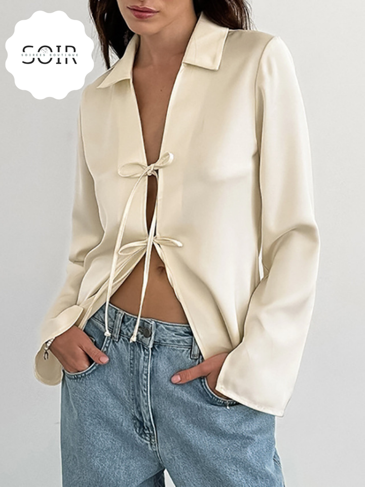 Opal Bow-Tie Cardigan