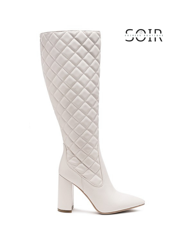 Pillow Talk Quilted Knee-High Boot