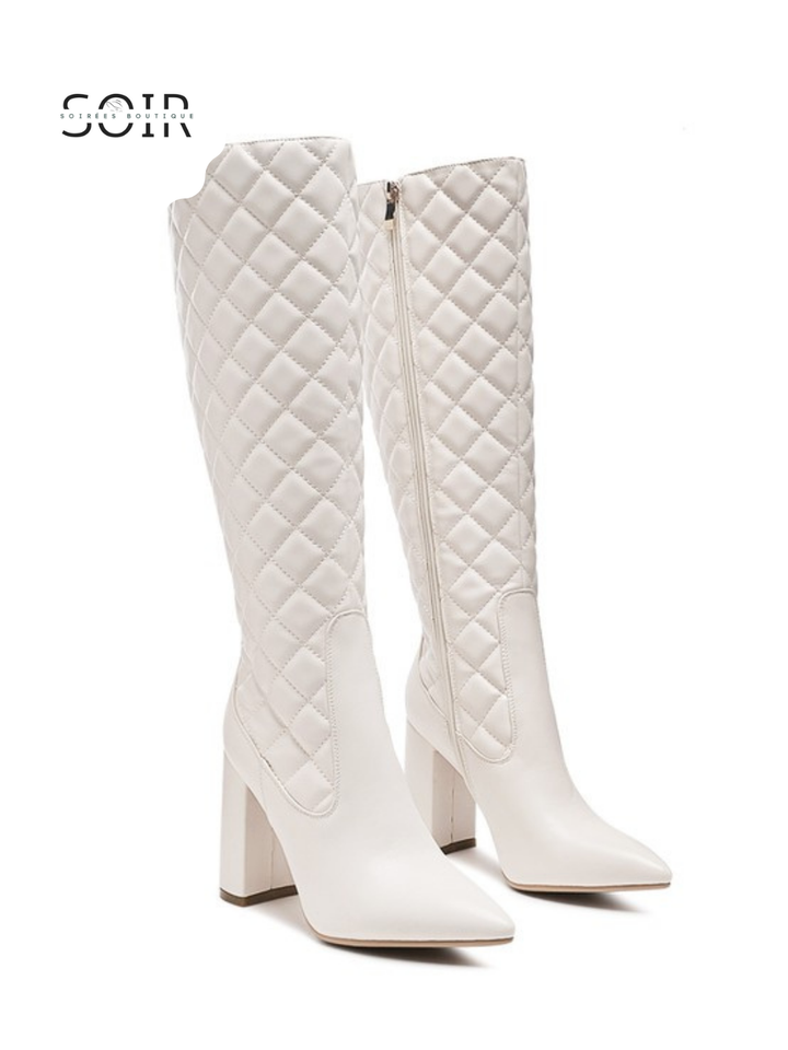 Pillow Talk Quilted Knee-High Boot