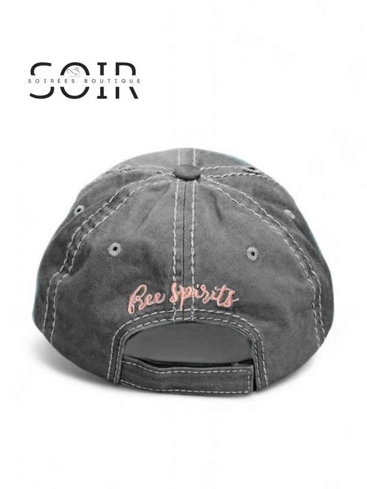 Free Spirit Distressed Trucker Hat