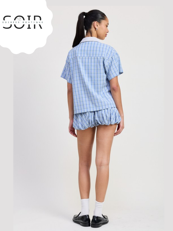 SugarPop Bubble Hem Shorts
