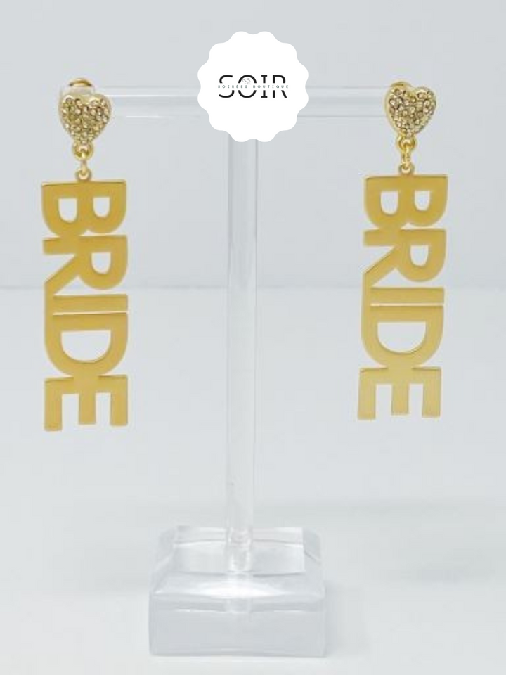 Say I Do Bride Earrings - Soirées Boutique