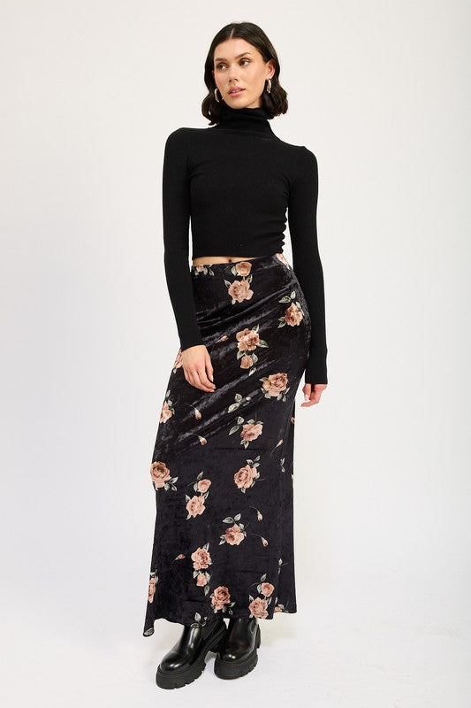 HIGH WAIST MAXI PENCIL SKIRT - Soirées Boutique