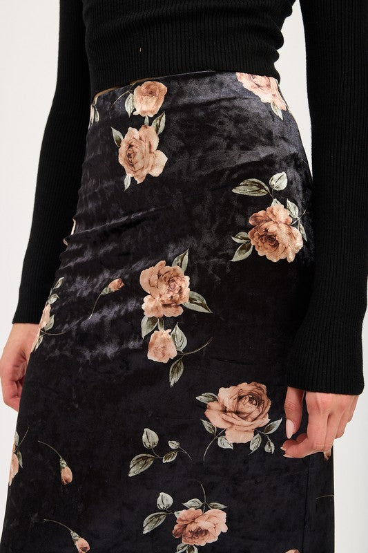HIGH WAIST MAXI PENCIL SKIRT - Soirées Boutique