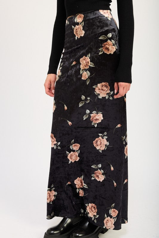 HIGH WAIST MAXI PENCIL SKIRT - Soirées Boutique