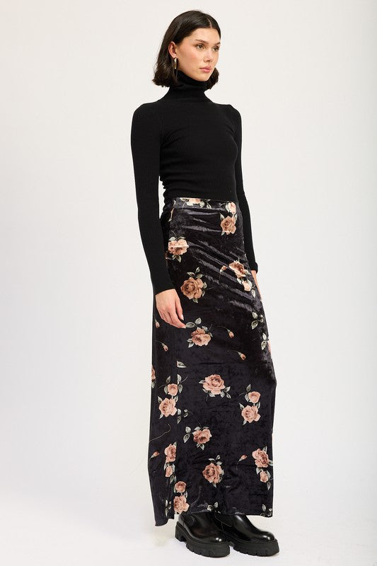 HIGH WAIST MAXI PENCIL SKIRT - Soirées Boutique