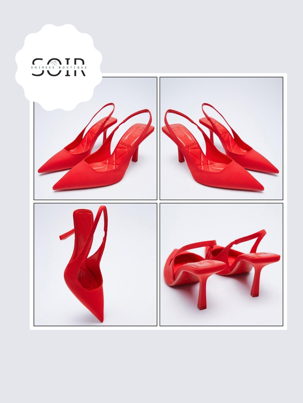 Aria Slingback Heels