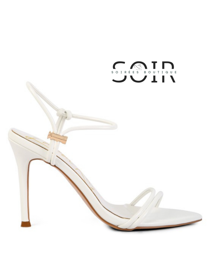 Solstice de Soie Drawstring Heeled Sandals