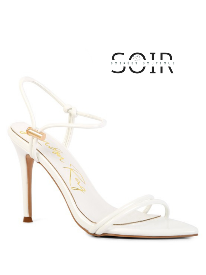Solstice de Soie Drawstring Heeled Sandals