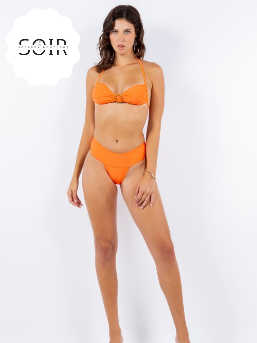 Cabana Ember Two-Piece Halter Bikini