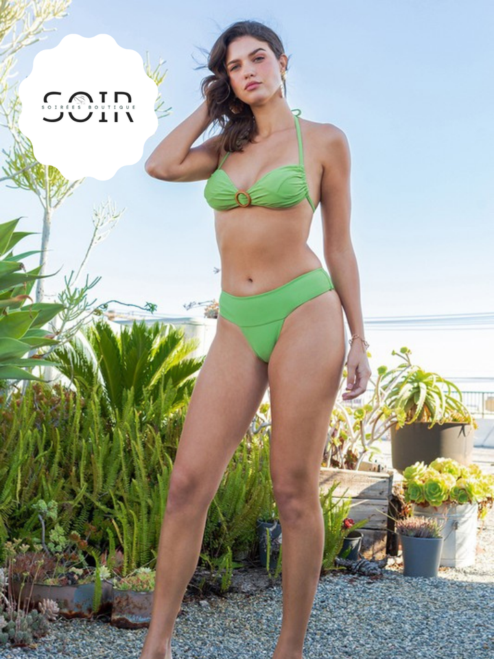 Cabana Ember Two-Piece Halter Bikini