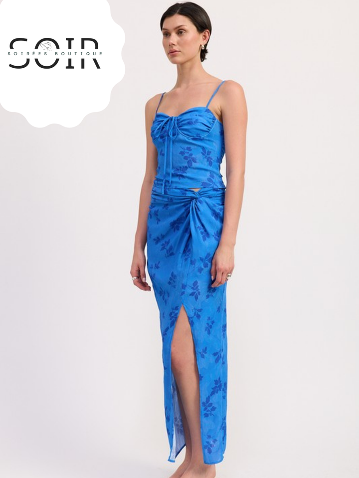 Ocean Bloom Sarong Skirt