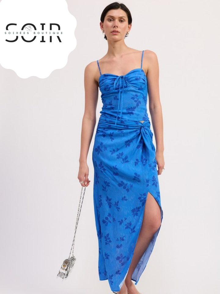 Ocean Bloom Sarong Skirt