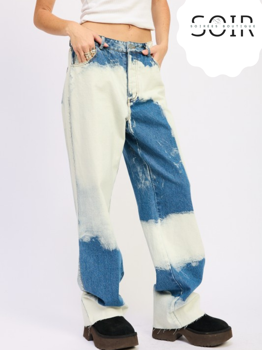 Cosmic Wash Reverie High Waist Jeans