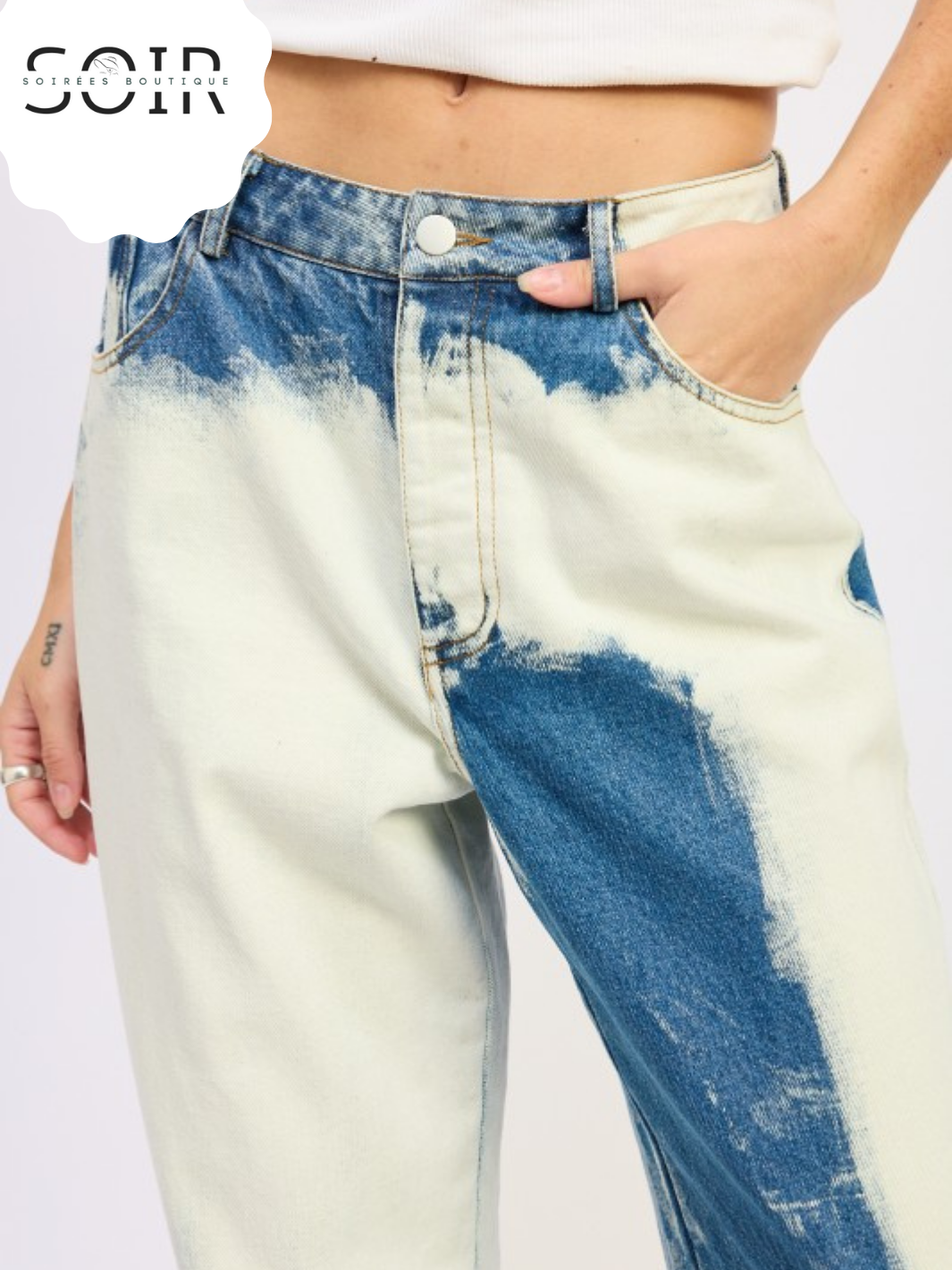 Cosmic Wash Reverie High Waist Jeans