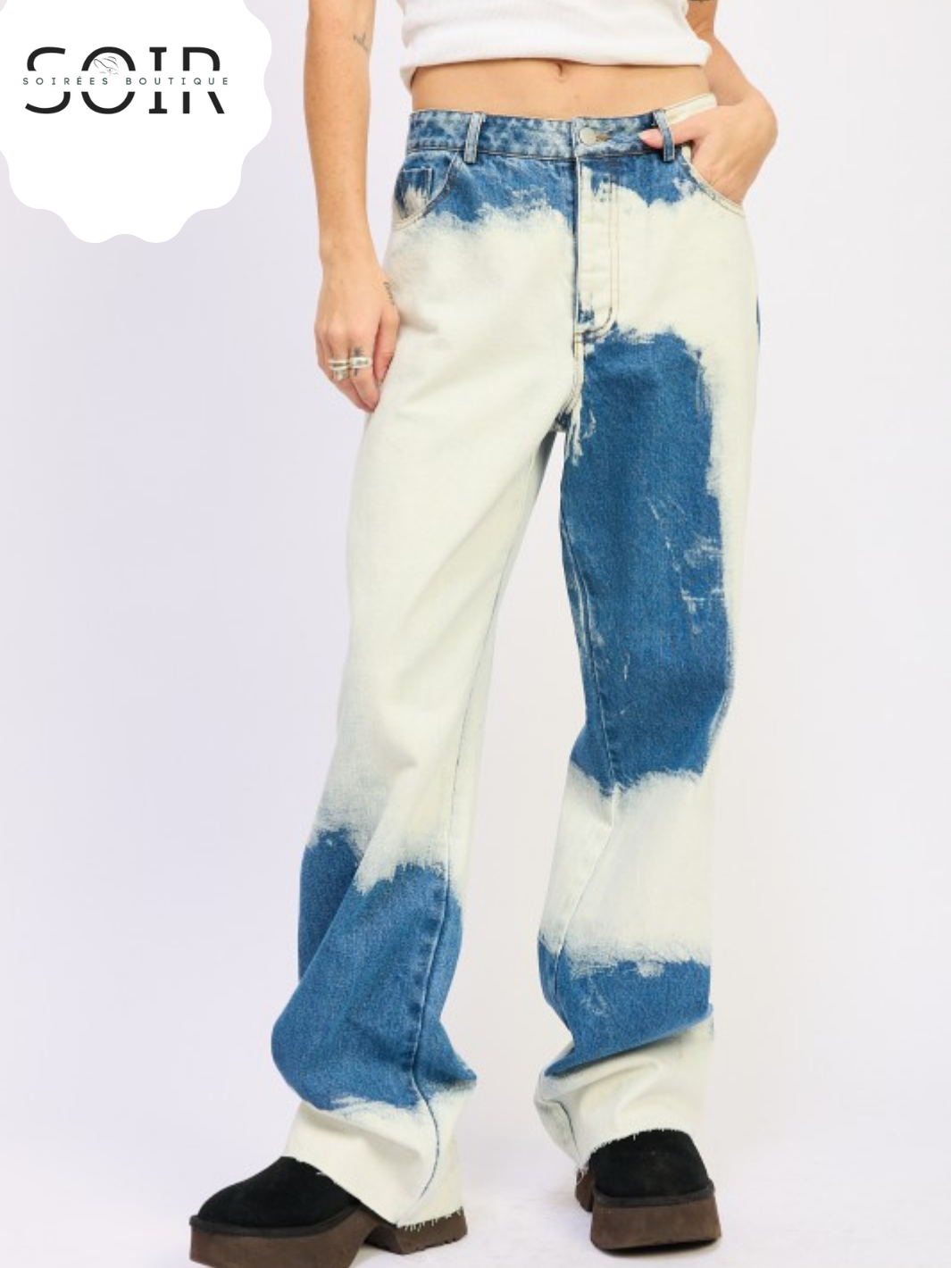 Cosmic Wash Reverie High Waist Jeans