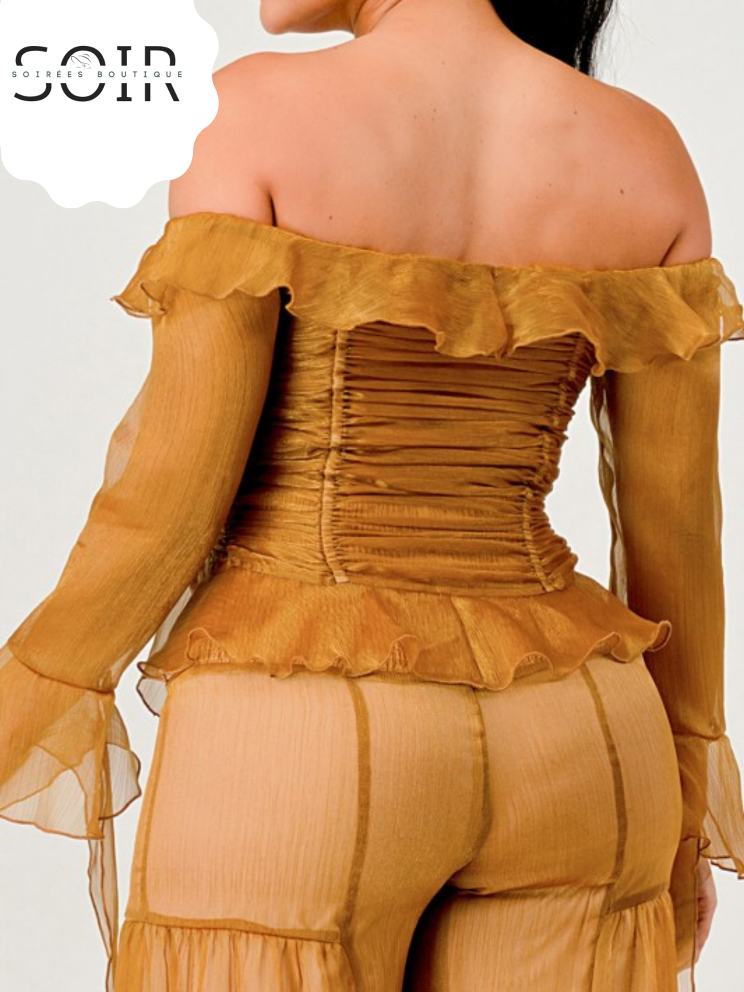 Amber Reign Sheer Set