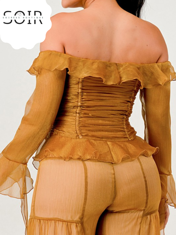 Amber Reign Sheer Set