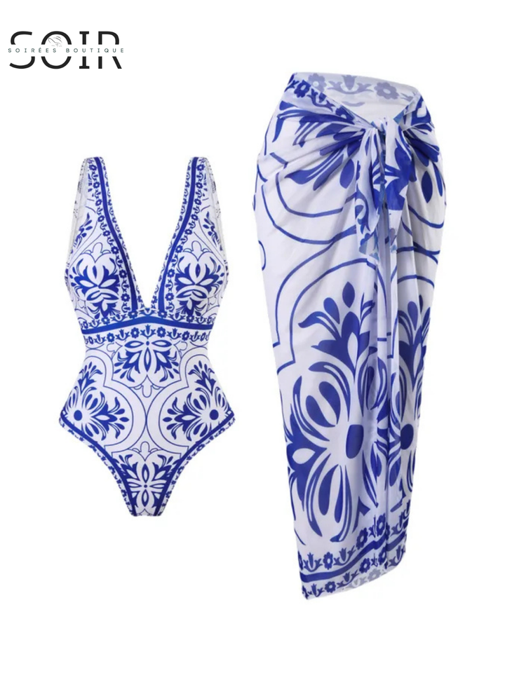 Coastal Oracle Two-Piece Swim Set