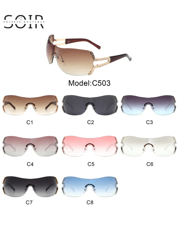 The Stardust Muse Frameless Sunglasses