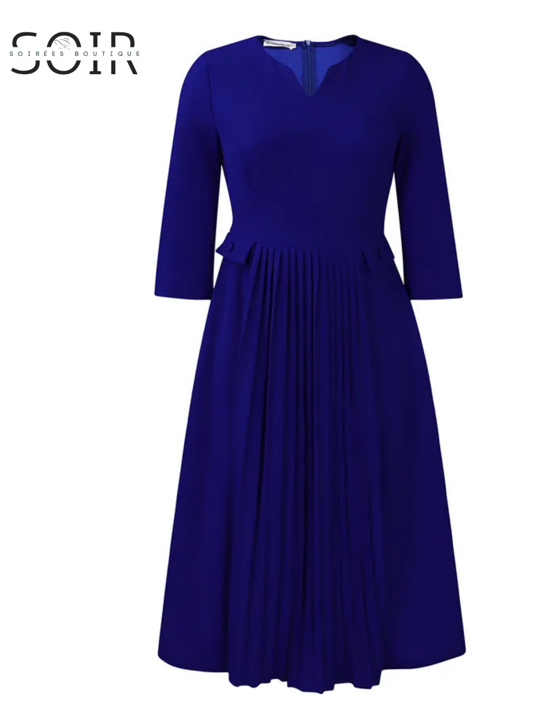 The Celestine Grace Pleated Dress