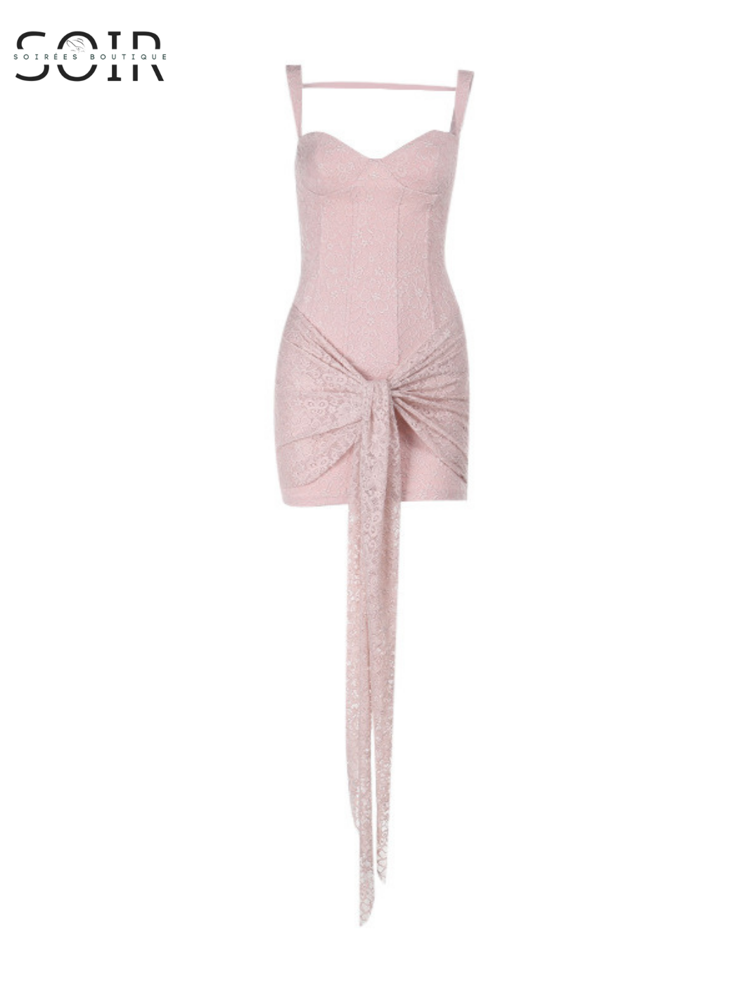The Drapé Dévoré Couture Mini Dress