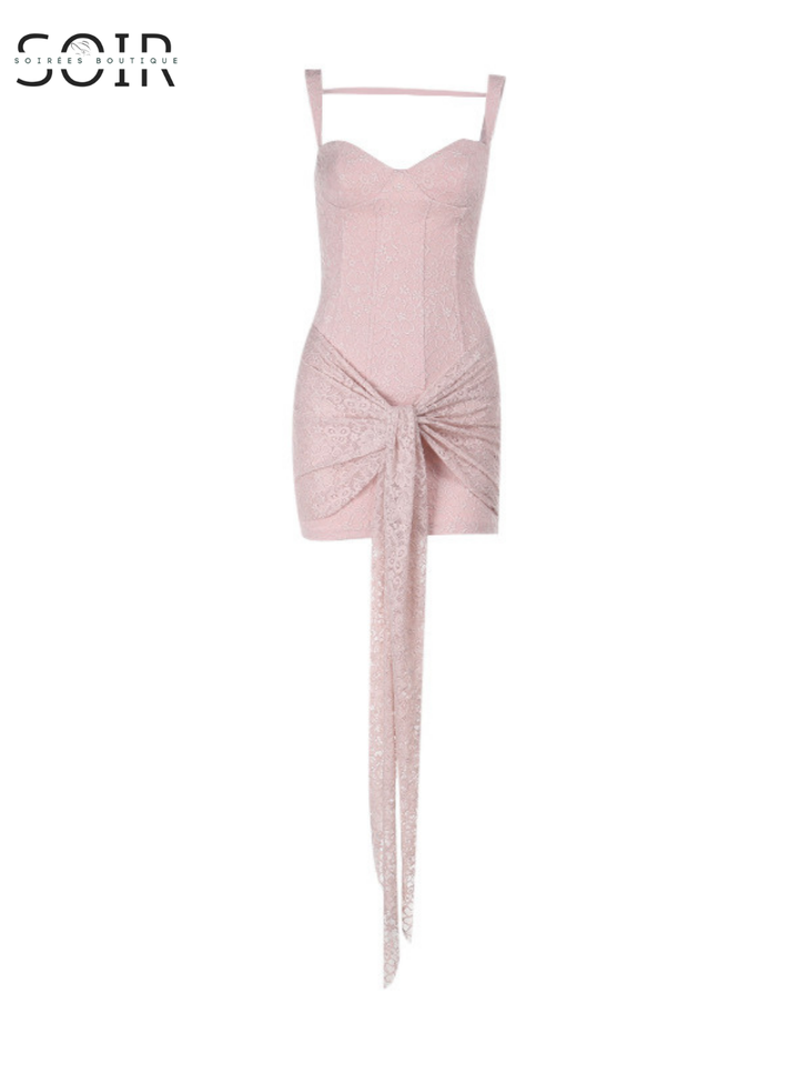 The Drapé Dévoré Couture Mini Dress