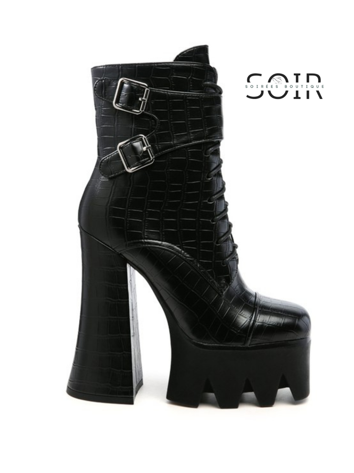 Stomp & Pose Platform Boots
