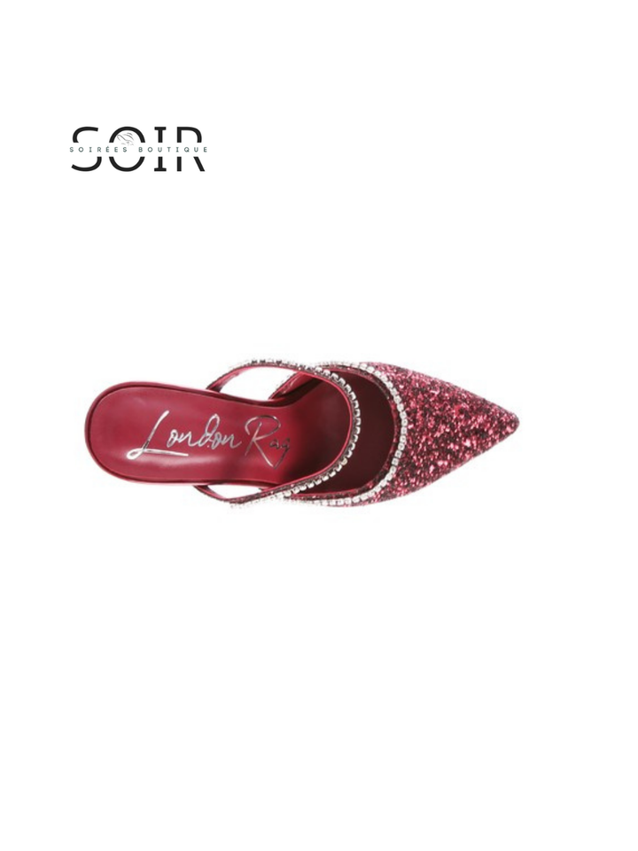 Alira Dreamy Crystal-Embellished Heels