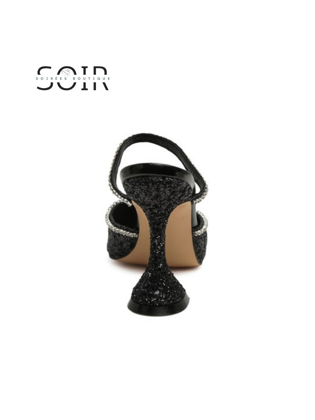 Alira Dreamy Crystal-Embellished Heels