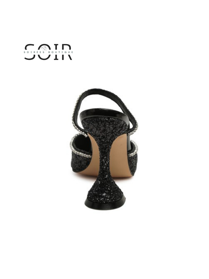Alira Dreamy Crystal-Embellished Heels