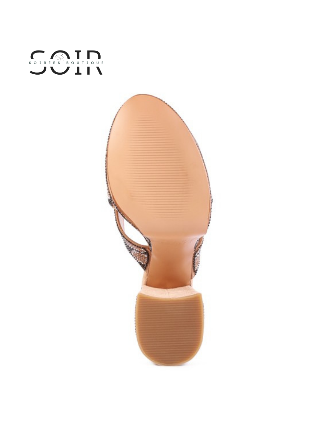 Glam Safari Rhinestone Platform Heels