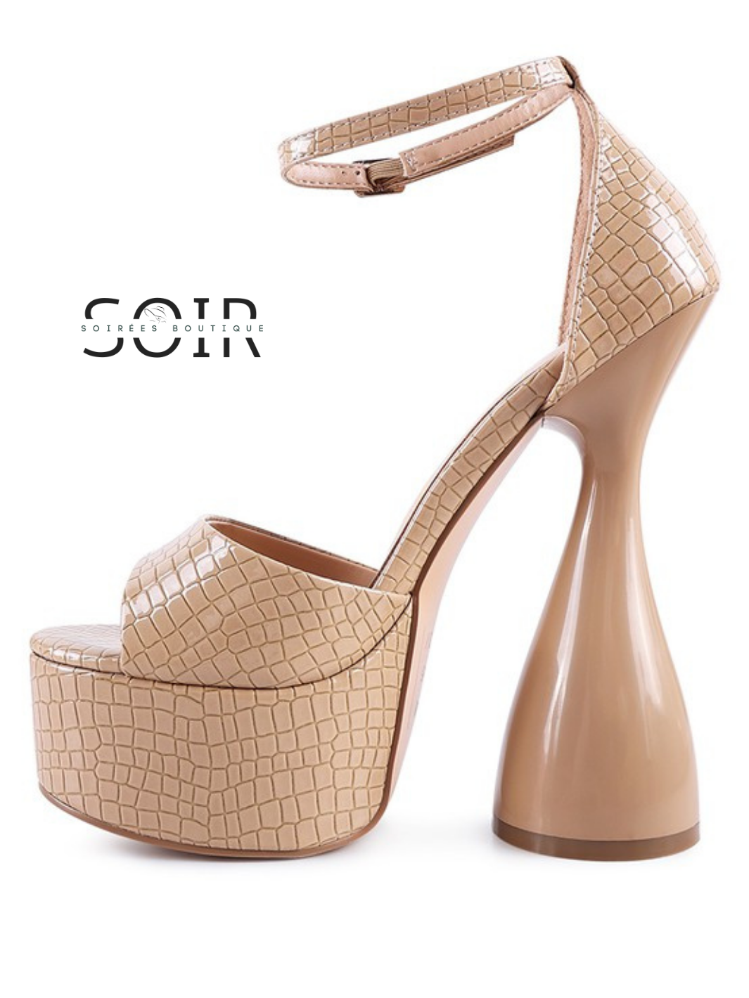 Croc Me Up Baby Platform Heels