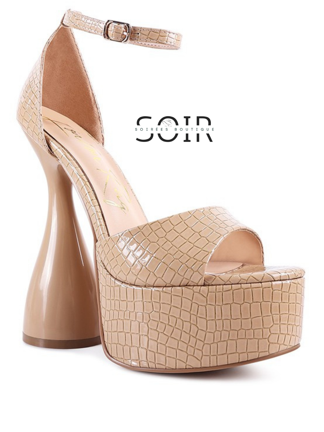 Croc Me Up Baby Platform Heels