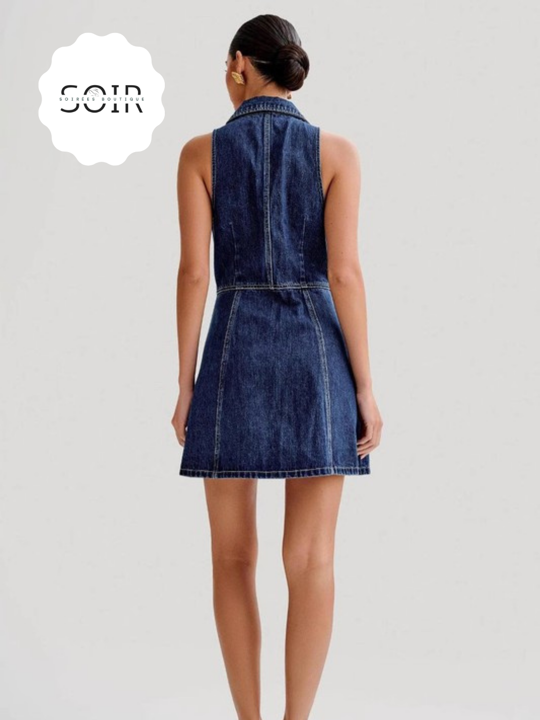 Bellamira Blues Denim Dress