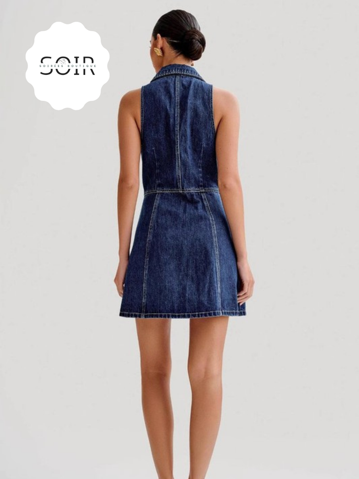 Bellamira Blues Denim Dress