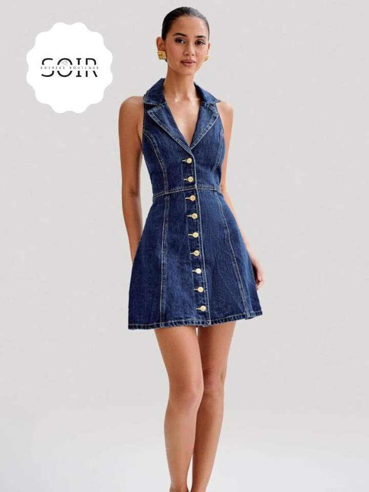 Bellamira Blues Denim Dress