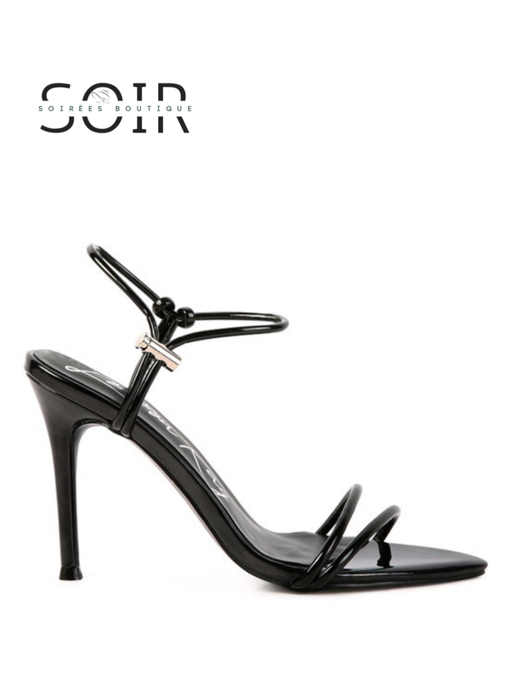 Solstice de Soie Drawstring Heeled Sandals