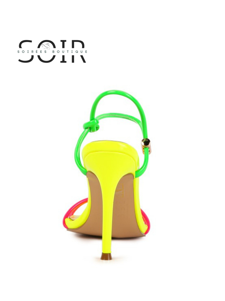 Solstice de Soie Drawstring Heeled Sandals