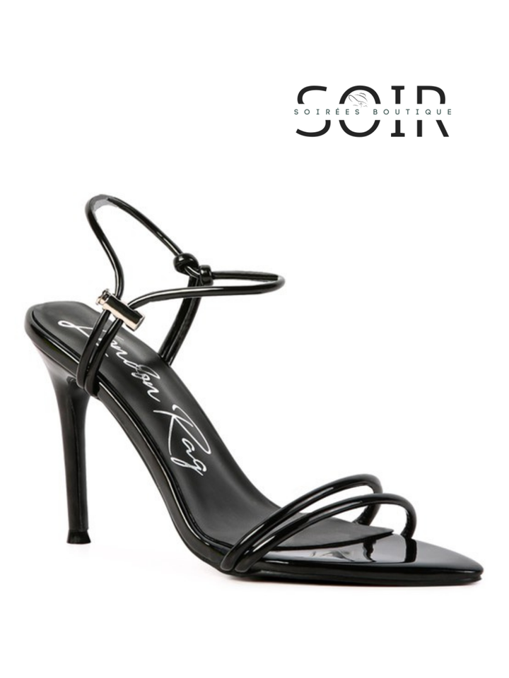 Solstice de Soie Drawstring Heeled Sandals