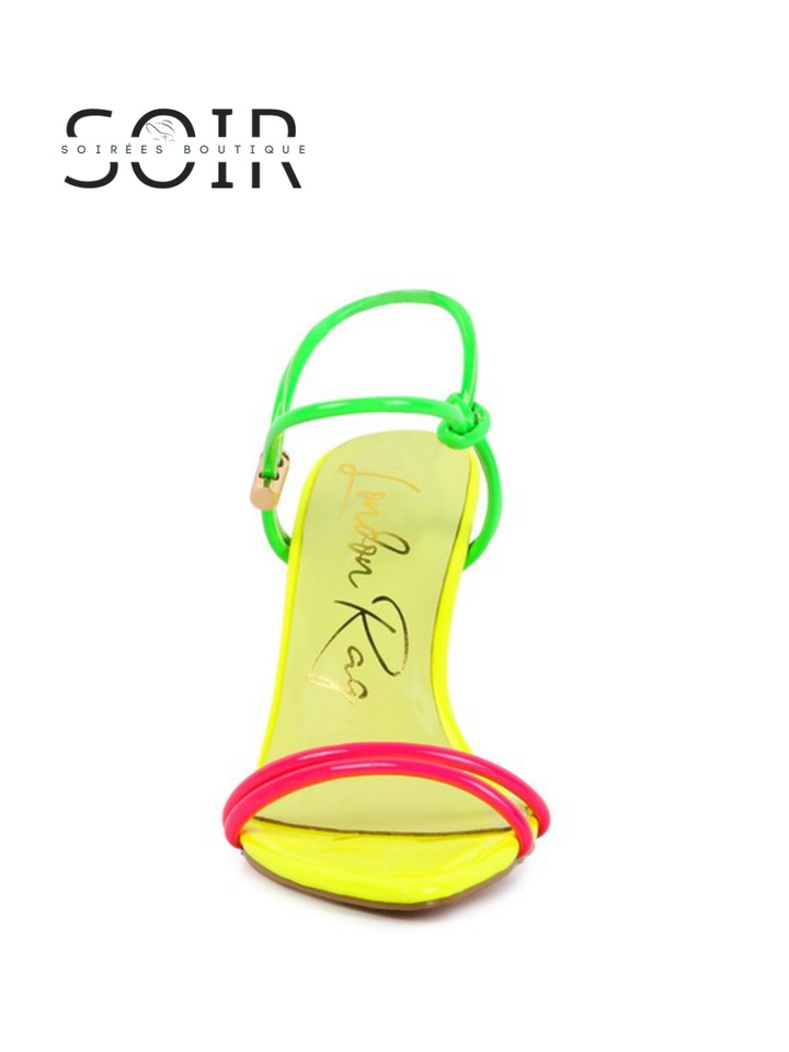Solstice de Soie Drawstring Heeled Sandals