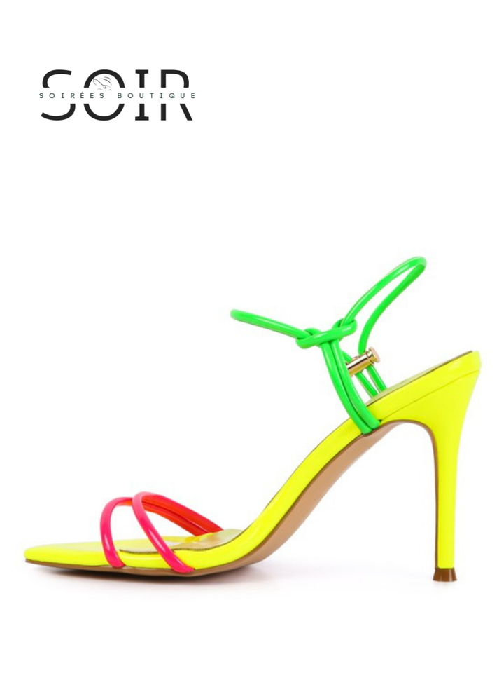 Solstice de Soie Drawstring Heeled Sandals