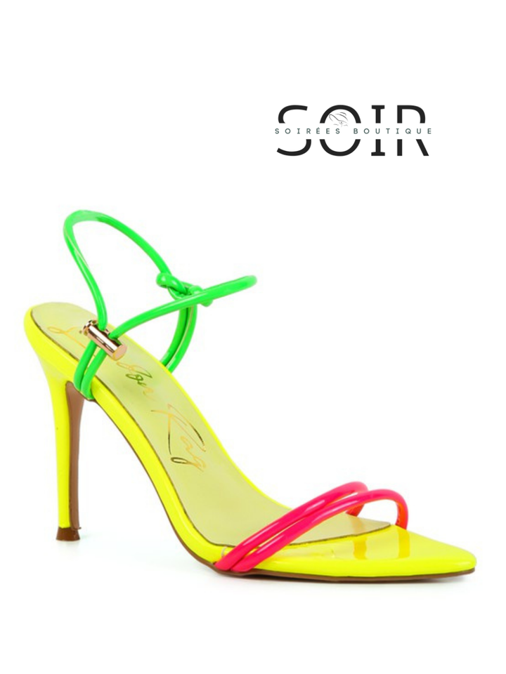 Solstice de Soie Drawstring Heeled Sandals