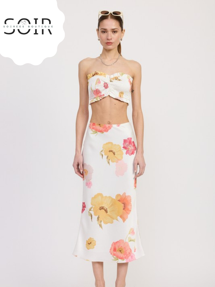 Blossom Ether Cropped Tube Top