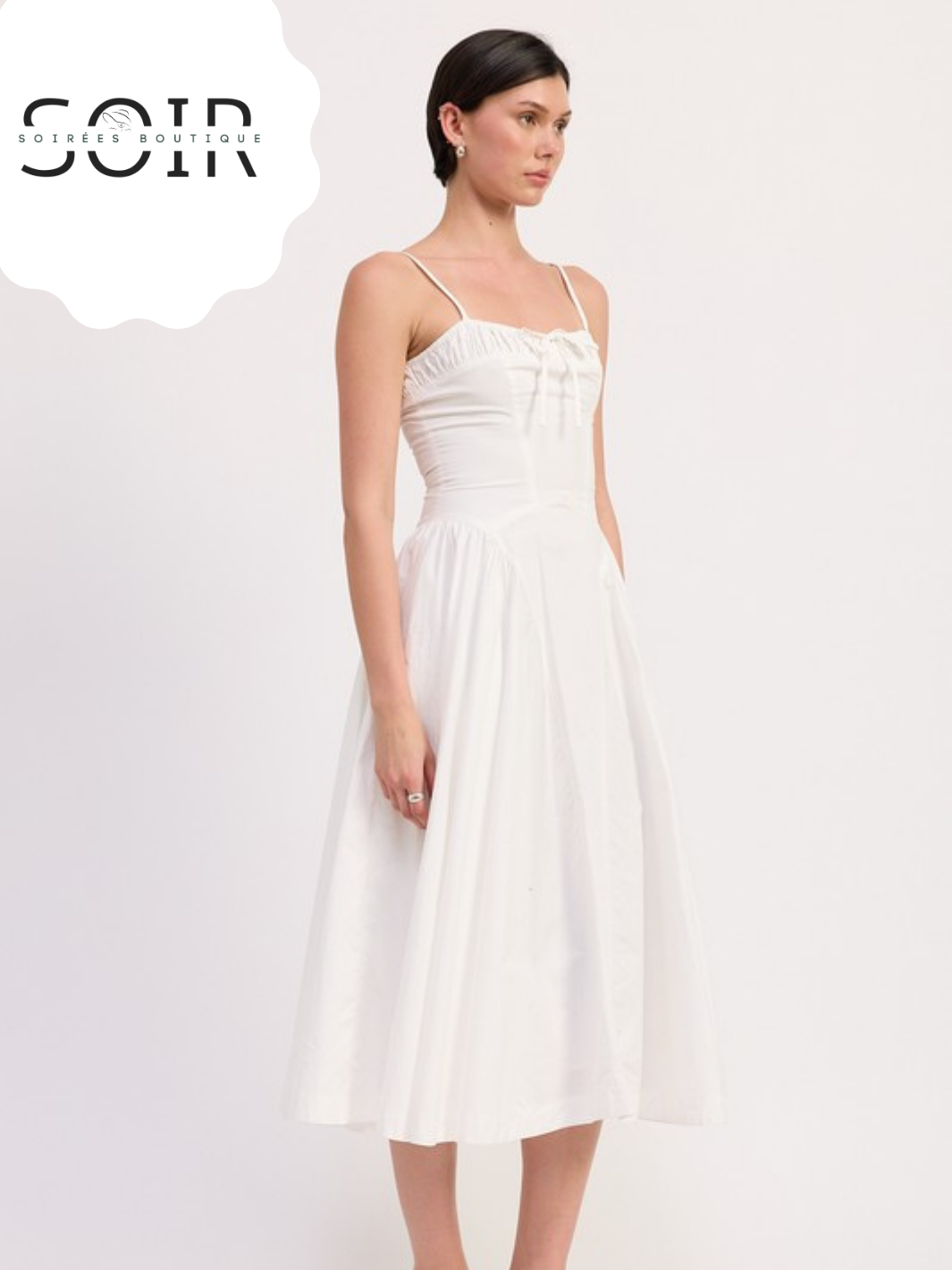 Cinched Reverie Bustier Dress