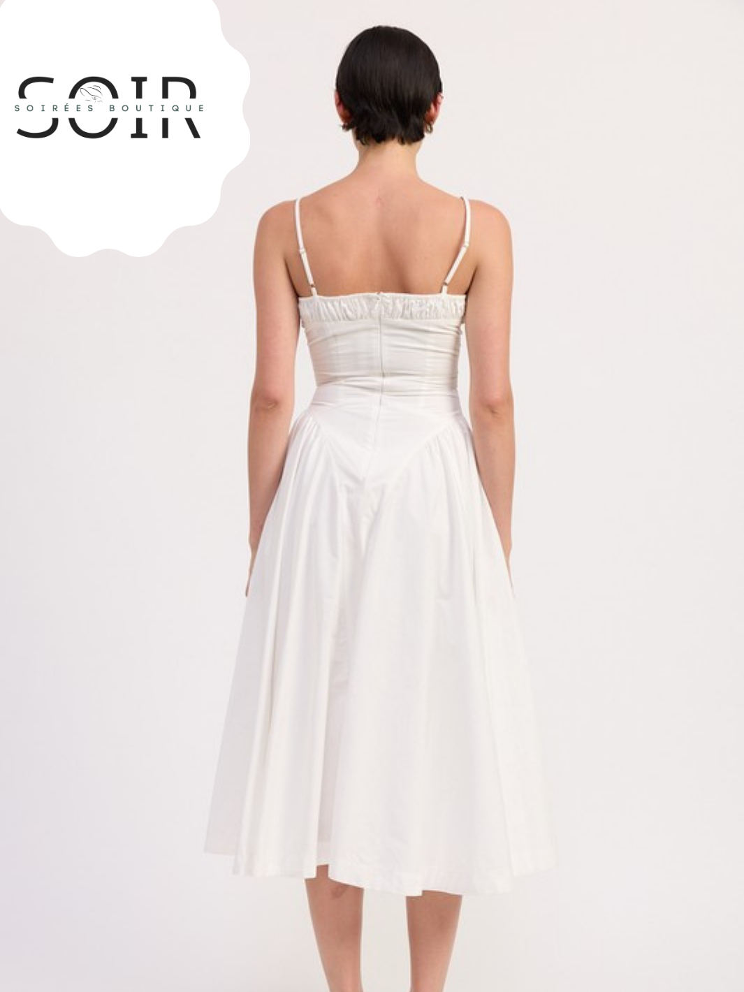 Cinched Reverie Bustier Dress